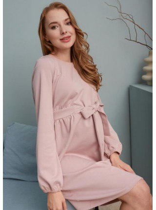 Платье розовое для беременных