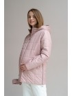 Куртка демисезонная розовая для беременных