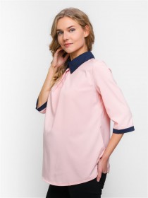 Блузка розовая для беременных 